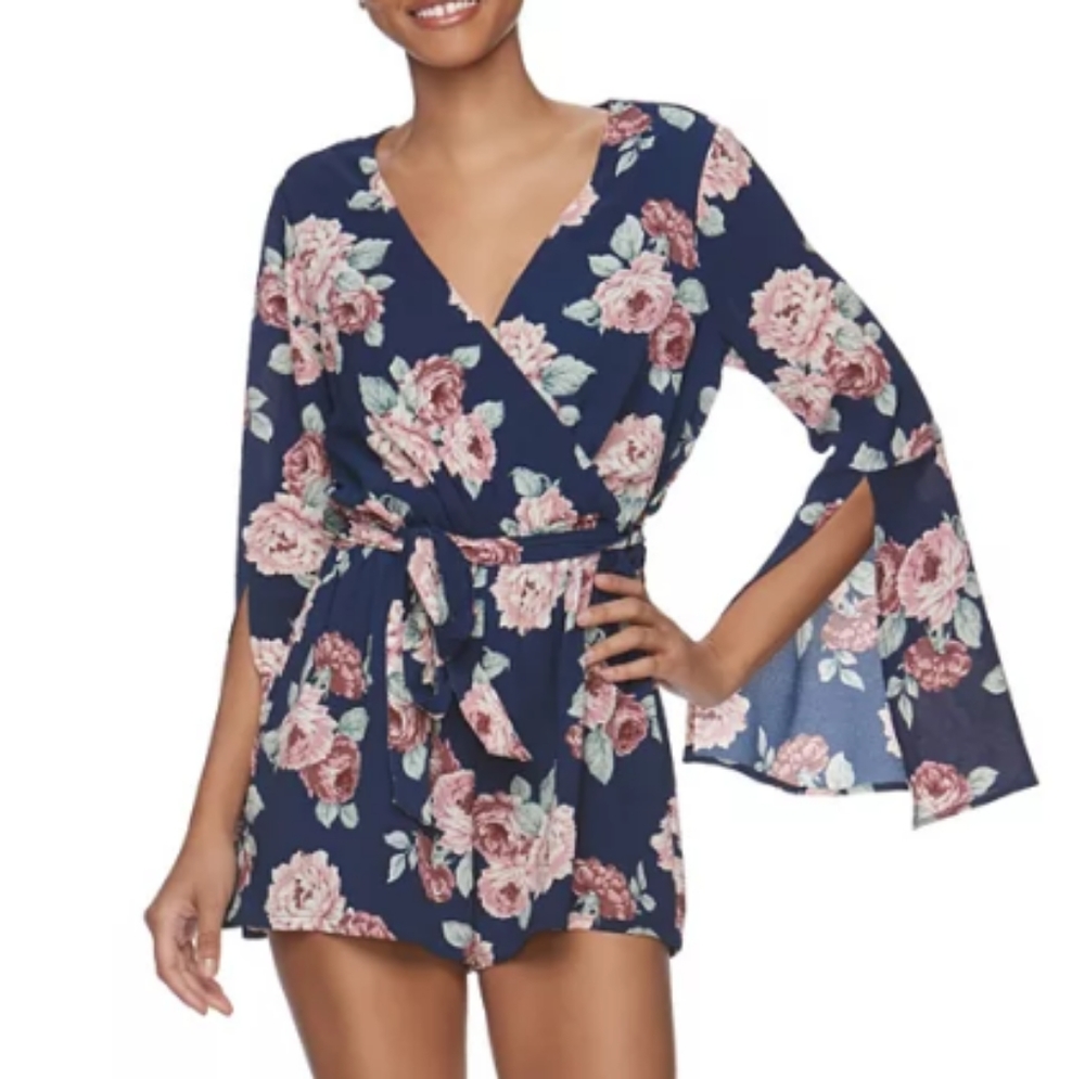 Wrap Front Romper